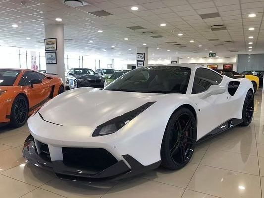 488 Ferrari Carbon Body Kit 1016 estilo de fibra de carbono delantero del labio de la entrada de aire