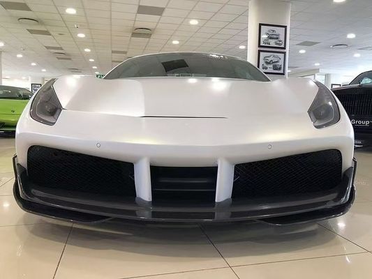 488 Ferrari Carbon Body Kit 1016 estilo de fibra de carbono delantero del labio de la entrada de aire