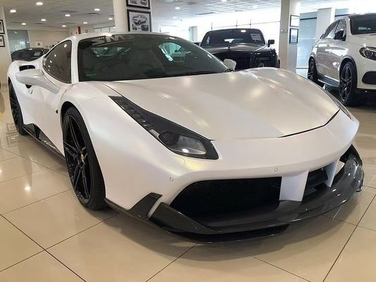 488 Ferrari Carbon Body Kit 1016 estilo de fibra de carbono delantero del labio de la entrada de aire