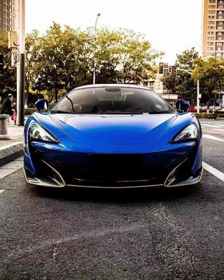 Repuestos de automóviles para McLaren 540c 570s 570gt Kit de carrocería de fibra de carbono 540c 570s 570gt Kit de carrocería de estilo 600LT mejorado 600LT Spoiler