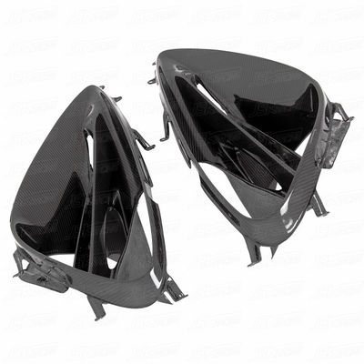 Protector de faro de fibra de carbono de 40 mm 720S Protector de faro de fibra de carbono OEM