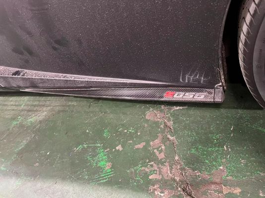 625C 650S Falda lateral de fibra de carbono 2011 - 2014 650s Kit de cuerpo Gt3