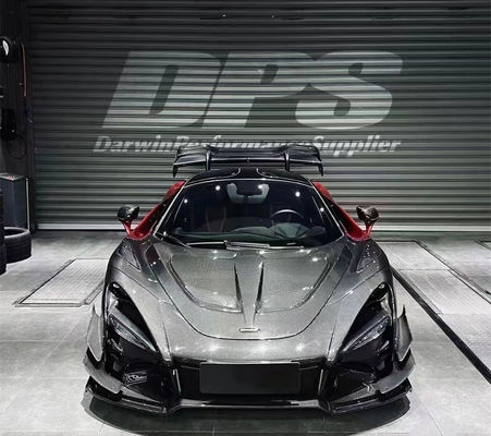 GTR estilo 720s Kit de cuerpo ancho McLaren Senna Kit de cuerpo delantero parachoques de fibra de carbono