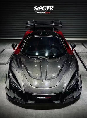 GTR estilo 720s Kit de cuerpo ancho McLaren Senna Kit de cuerpo delantero parachoques de fibra de carbono