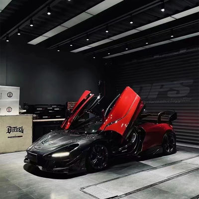 GTR estilo 720s Kit de cuerpo ancho McLaren Senna Kit de cuerpo delantero parachoques de fibra de carbono