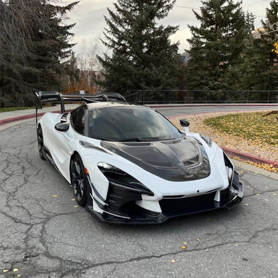 GTR estilo 720s Kit de cuerpo ancho McLaren Senna Kit de cuerpo delantero parachoques de fibra de carbono