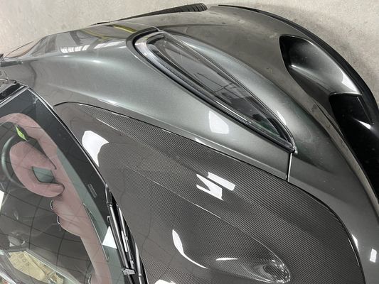 GT Mclaren Body Kit P1 estilo Capó del motor de fibra de carbono