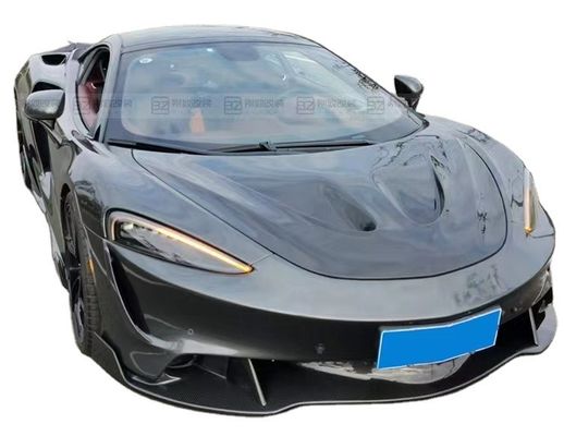 Plastico negro McLaren GT Kit de carrocería Parachoques Spoiler del lado de la falda capucha