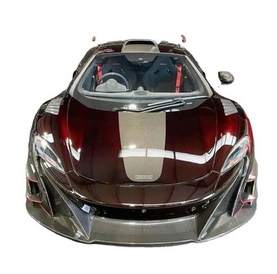 MSO 650s Kit de carrocería 688HS 688HS estilo de fibra de carbono Kit de carrocería delantero del parachoques 2017
