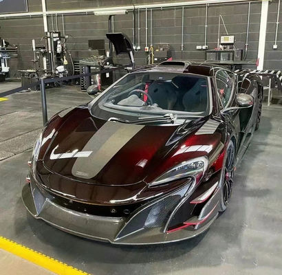 MSO 650s Kit de carrocería 688HS 688HS estilo de fibra de carbono Kit de carrocería delantero del parachoques 2017