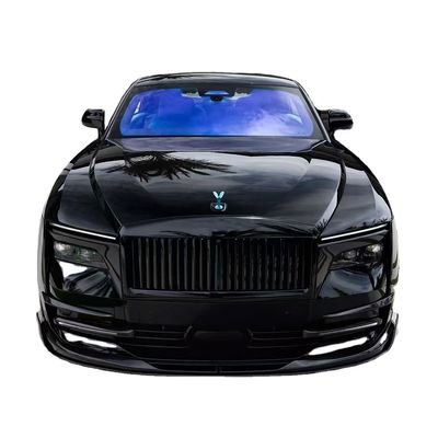 Spectre Rolls Royce Kit de cuerpo ancho estilo MSY Frente de labio difusor de spoiler Hood