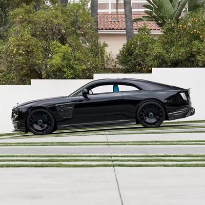 Spectre Rolls Royce Kit de cuerpo ancho estilo MSY Frente de labio difusor de spoiler Hood