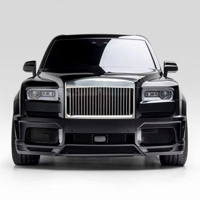 Black Cullinan Rolls Royce Kit de carrocería de estilo NT Kit de cuerpo ancho del parachoques delantero y trasero
