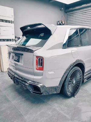 2018 - 2019 Kit de cuerpo de Cullinan DW estilo delantero de labio difusor spoiler widebody Kit