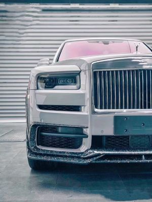 2018 - 2019 Kit de cuerpo de Cullinan DW estilo delantero de labio difusor spoiler widebody Kit