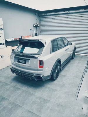 2018 - 2019 Kit de cuerpo de Cullinan DW estilo delantero de labio difusor spoiler widebody Kit