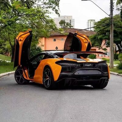 Mclaren Amarillo Kit de cuerpo Artura Spoiler Artura NV Estilo cuerpo ancho Mclaren