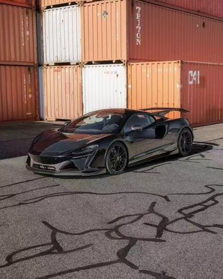 Artura Mclaren Body Kit NV estilo de fibra de carbono delantero del parachoques difusor spoiler falda lateral