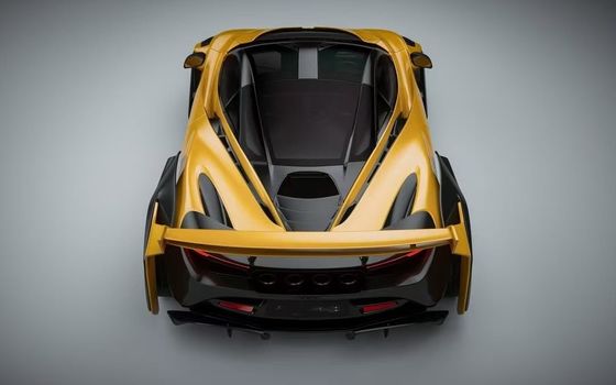 720s Mclaren Body Kit de fibra de carbono widebody ZE estilo delantero y trasero parachoques