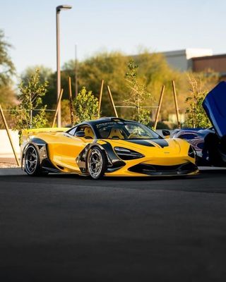 720s Mclaren Body Kit de fibra de carbono widebody ZE estilo delantero y trasero parachoques