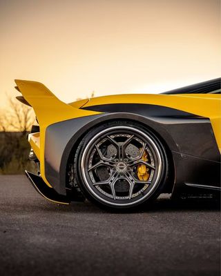 720s Mclaren Body Kit de fibra de carbono widebody ZE estilo delantero y trasero parachoques