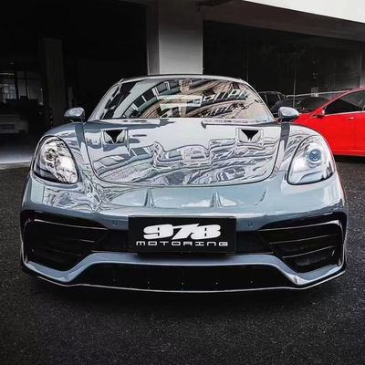 Nuevo producto para el Porsche 718 Boxster Body Kit 718 Modernizado estilo PD delantero y trasero Bumper Tuyere Spoilers