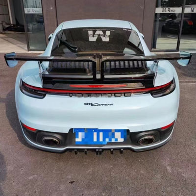 Spoiler de fibra de carbono de alta calidad Spoiler de fibra de carbono para Porsche 911 992 992 para TechArt Style Spoiler