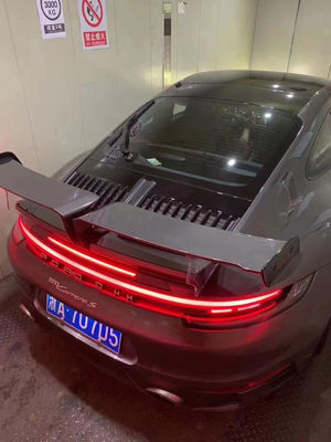 Spoiler de fibra de carbono de alta calidad Spoiler de fibra de carbono para Porsche 911 992 992 para TechArt Style Spoiler