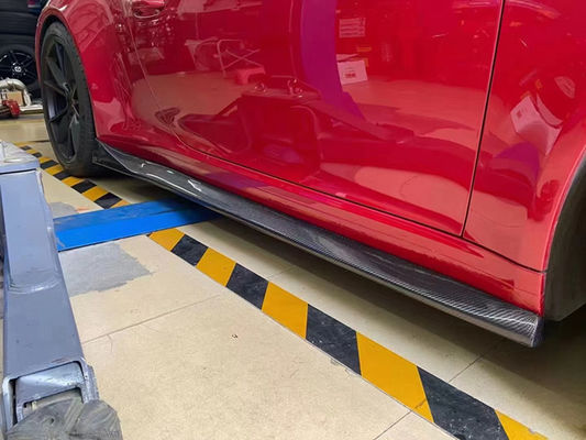 Fibra de carbono de alta calidad 911 991.2 Kit de cuerpo de carbono 911 991.2 faldas laterales del labio delantero y trasero 2016-2018