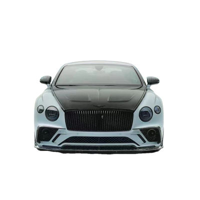 Fibra de carbono 3S3 Bentley Kit de carrocería Autoparts Bumper Diffuser Frente de la pala OEM