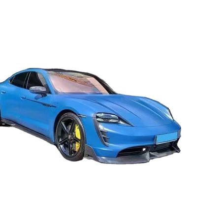 Repuestos de automóviles para Porsche Taycan Kit de carrocería de fibra de carbono Taycan Actualizaciones de estilo MSY Kit de carrocería de spoiler de difusor de pala frontal