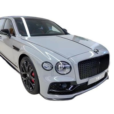 Flying Spur Bentley Body Kit W12 estilo Fibra de carbono Kit de labios 2019 difusor spoiler faldana lateral