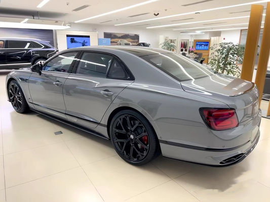 Flying Spur Bentley Body Kit W12 estilo Fibra de carbono Kit de labios 2019 difusor spoiler faldana lateral