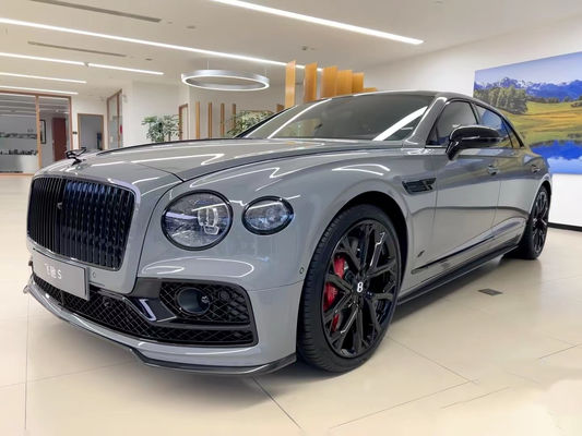 Flying Spur Bentley Body Kit W12 estilo Fibra de carbono Kit de labios 2019 difusor spoiler faldana lateral