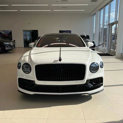 Flying Spur Bentley Body Kit W12 estilo Fibra de carbono Kit de labios 2019 difusor spoiler faldana lateral