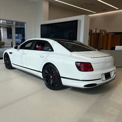 Flying Spur Bentley Body Kit W12 estilo Fibra de carbono Kit de labios 2019 difusor spoiler faldana lateral