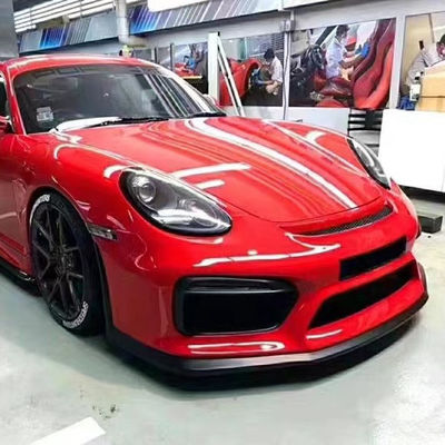 Productos vendidos como pasteles calientes 987Cayman Body Kit GT4 estilo delantero y trasero