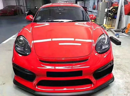 Productos vendidos como pasteles calientes 987Cayman Body Kit GT4 estilo delantero y trasero