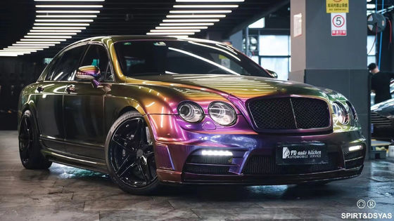 Black 2013 Bentley Flying Spur Kit de carrocería delantera y trasera del parachoques