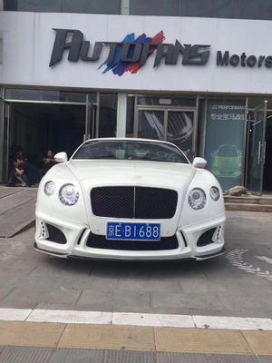ODM Blanco Bentley Continental Gt Kit de carrocería WD Estilo de la falda del coche