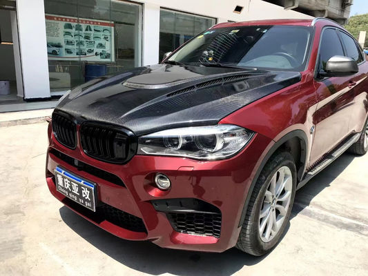 Venta para BMW X5 X6 F15 F16 Capó de fibra de carbono Capó de fibra de carbono X5 X6 tapa de fibra de carbono