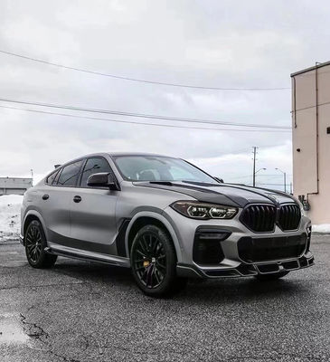 Venta caliente G06 X6 Carrocería de fibra de carbono Forbmw X6 Carrocería de fibra de carbono Capa delantera de la pala trasera del difusor