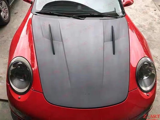 Nuevo producto Capó de fibra de carbono para Porsche 911 997 911 997 Motor de fibra de carbono Hatch GT3 estilo