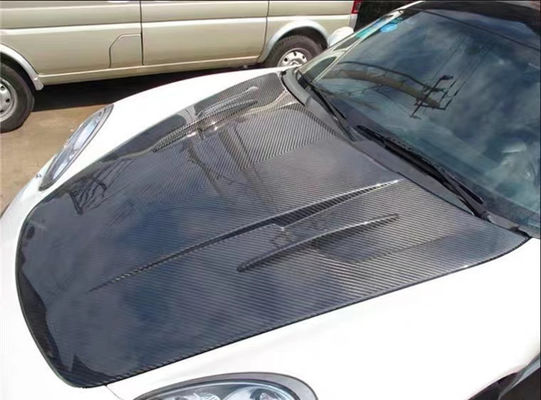 Nuevo producto Capó de fibra de carbono para Porsche 911 997 911 997 Motor de fibra de carbono Hatch GT3 estilo
