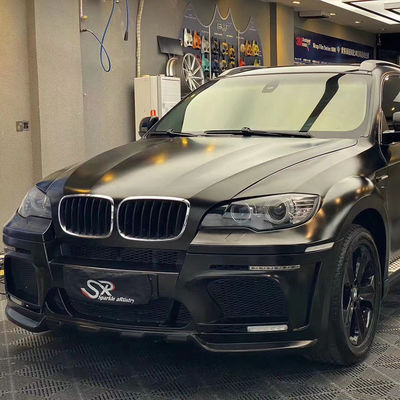 Venta caliente X6 E70 E71 Kit de cuerpo ancho Forbmw X6 Kit de cuerpo Frente y trasero Bumper Spoiler faldas laterales