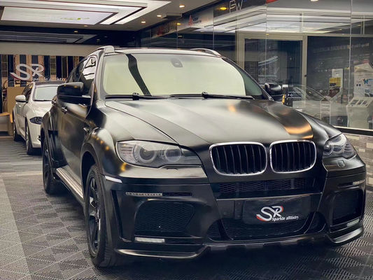 Venta caliente X6 E70 E71 Kit de cuerpo ancho Forbmw X6 Kit de cuerpo Frente y trasero Bumper Spoiler faldas laterales