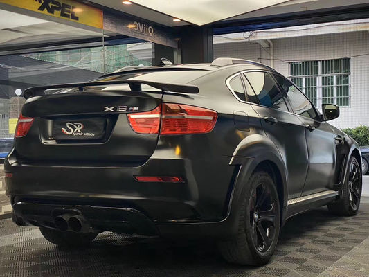 Venta caliente X6 E70 E71 Kit de cuerpo ancho Forbmw X6 Kit de cuerpo Frente y trasero Bumper Spoiler faldas laterales