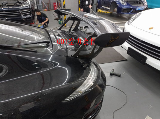Nuevo producto para Porsche 911 997.1 997.2 Spoiler 911 997.1 997.2 Spoiler de fibra de carbono Velas de cola GT3RS Style Spoiler