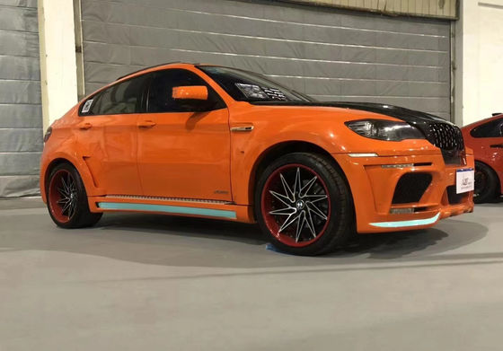 Venta caliente X6 E70 E71 Kit de cuerpo ancho Forbmw X6 Kit de cuerpo Frente y trasero Bumper Spoiler faldas laterales