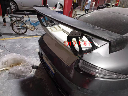 Nuevo producto para Porsche 911 997.1 997.2 Spoiler 911 997.1 997.2 Spoiler de fibra de carbono Velas de cola GT3RS Style Spoiler